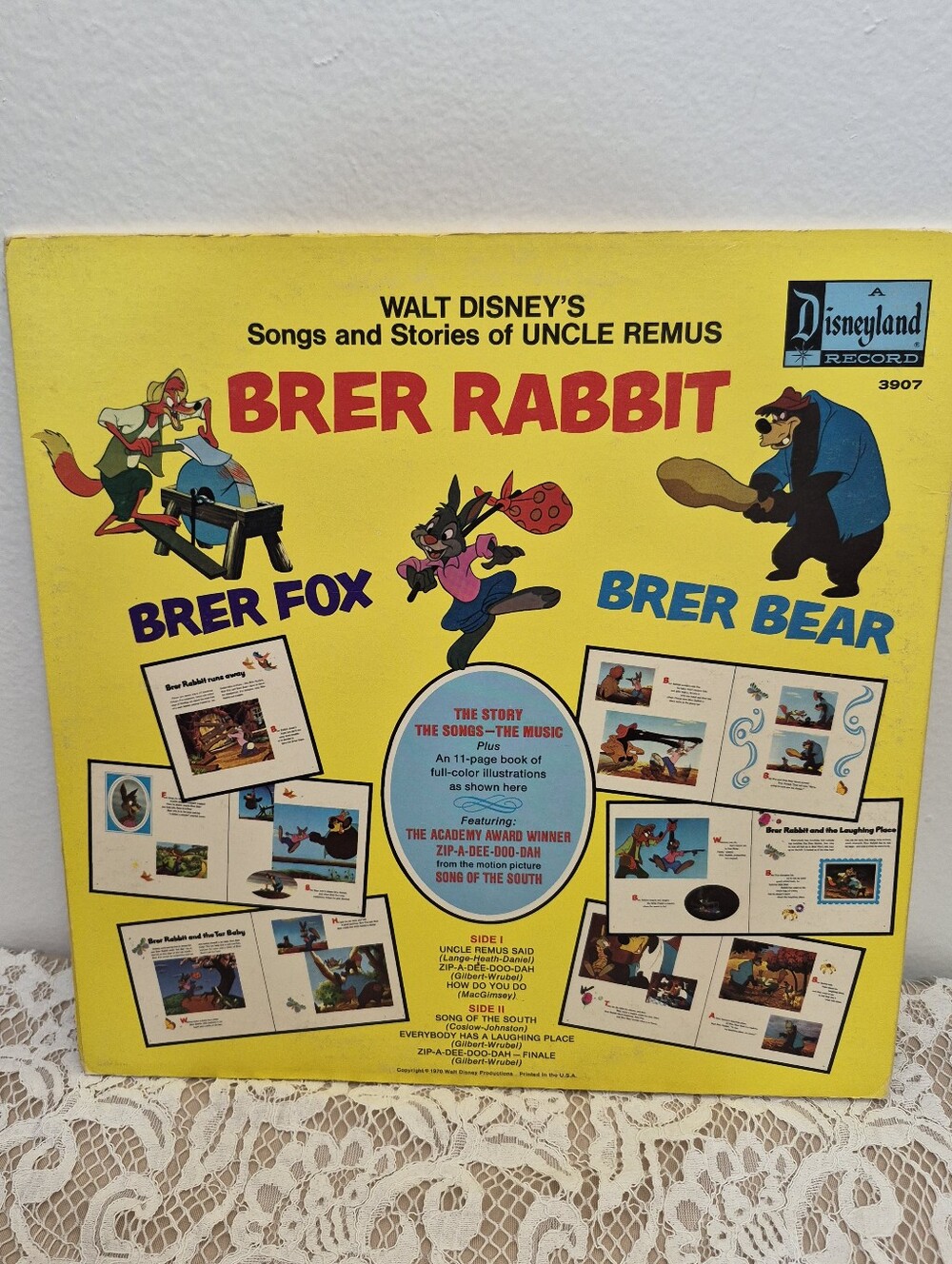 Brer Rabbit Vinyl 1970 - Picture 2 of 9